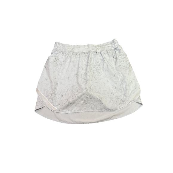 Lululemon Hotty Hot High-Rise Skirt Long Gravel Dust Pastel Blue Size 10